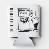 Rafraîchisseur Pour Canette Potholing Club Entrée dans le sol Dessin (Dos)