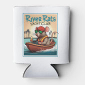 Rafraîchisseur Pour Canette Poudre de mousse blanche Koozie (Devant)