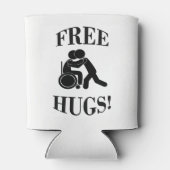 Rafraîchisseur Pour Canette Poumons gratuits avec fauteuil roulant (Dos)