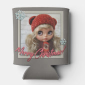 Rafraîchisseur Pour Canette Poupée, pour noël, noël, nouvel an (Dos)