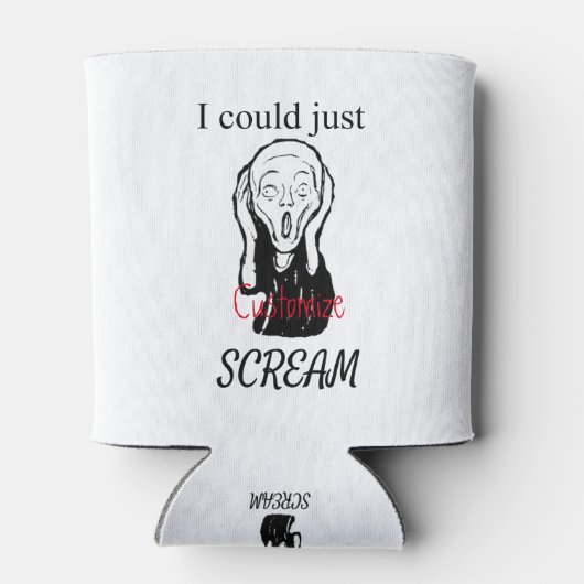 Rafraîchisseur Pour Canette Pourrait juste hurler Thunder_Cove (Dos)