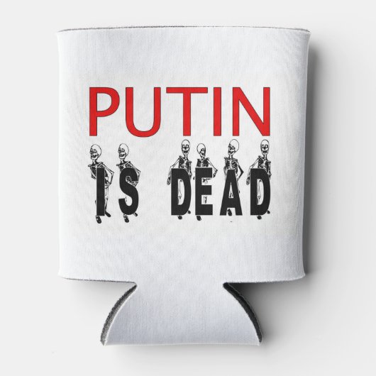 Rafraîchisseur Pour Canette Poutine est mort peut refroidir ! (Devant)