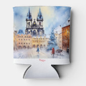 Rafraîchisseur Pour Canette Prague nuit en République Tchèque (Devant)