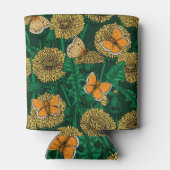 Rafraîchisseur Pour Canette Pré de Dandelion sur vert foncé (Dos)