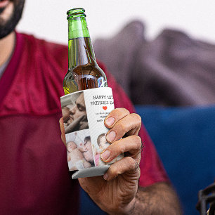 Rafraîchisseur Pour Canette Premier cadeau de Fête des pères   Collage photo m