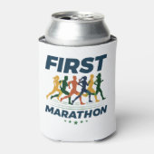 Rafraîchisseur Pour Canette Premier marathonien marathonien Coureur de maratho (Can devant)