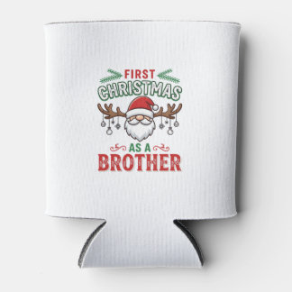 Rafraîchisseur Pour Canette Premier Noël en tant que frère Santa Gnome