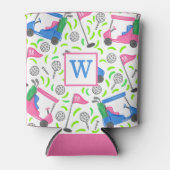 Rafraîchisseur Pour Canette Preppy Monogram Golf (Devant)
