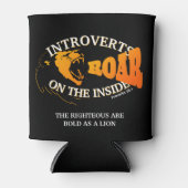 Rafraîchisseur Pour Canette PRÉSENTE ROAR SUR L'INTÉRIEUR Introverted Classic (Devant)