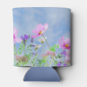 Rafraîchisseur Pour Canette Pretty Pink Wild Flower Meadow (Dos)