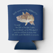 Rafraîchisseur Pour Canette Prière du pêcheur (Dos)