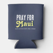 Rafraîchisseur Pour Canette Priez Pour Maui (Devant)