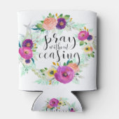 Rafraîchisseur Pour Canette Priez sans cesser (Dos)