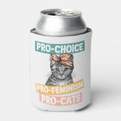 Rafraîchisseur Pour Canette Pro-Choice, Pro-Féminisme, Pro-Cat | AMOUREUX DES  (Can devant)