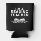 Rafraîchisseur Pour Canette Professeur de lecture - Je suis professeur de lect (Devant)