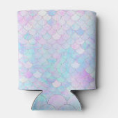 Rafraîchisseur Pour Canette Protège-canette en opale à motif de queue de sirèn (Dos)