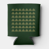 Rafraîchisseur Pour Canette Protège-canettes vert Trinity Knot (Devant)
