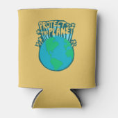 Rafraîchisseur Pour Canette PROTÉGER LA PLANÈTE SAVE EARTH Eco Green (Devant)