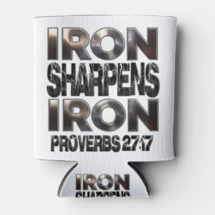 Rafraîchisseur Pour Canette Proverbes 27-17 Iron sharpens Fer