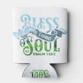 Rafraîchisseur Pour Canette Psaumes 103 Conception chrétienne (Dos)