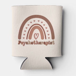 Rafraîchisseur Pour Canette Psychothérapeute Boho Rainbow