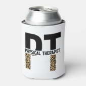 Rafraîchisseur Pour Canette PT physiothérapeute Cheetah Imprimer PT Cadeaux Gr (Can devant)