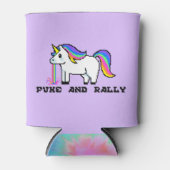 Rafraîchisseur Pour Canette Puke & Rally Rainbow Unicorn Can Cooler | Pixel (Devant)
