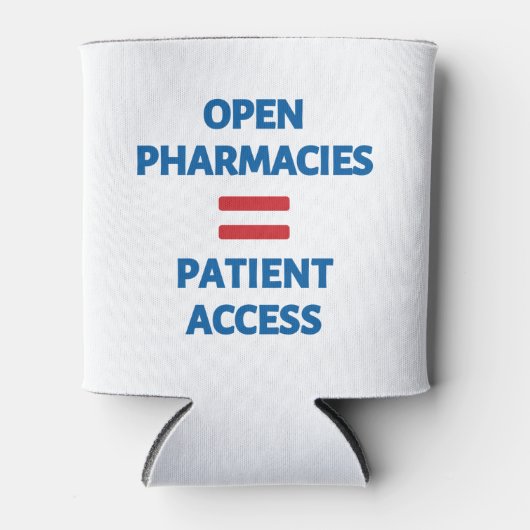 Rafraîchisseur Pour Canette PUTT Open Pharmacies peut refroidir (Devant)