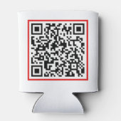 Rafraîchisseur Pour Canette Qr Code RickRoll Gif (Dos)