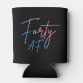 Rafraîchisseur Pour Canette Quarante AF II - Cadeau d'anniversaire (Dos)