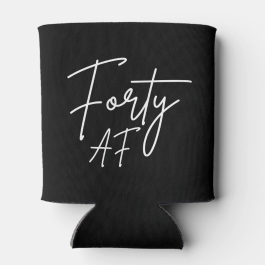 Rafraîchisseur Pour Canette Quarty AF I - Cadeau d'anniversaire (Dos)