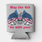 Rafraîchisseur Pour Canette Que le 4 mai être avec vous Aigle Can Cooler (Dos)