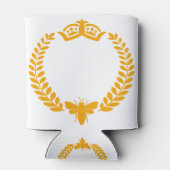 Rafraîchisseur Pour Canette Queen Bee. Laurel avec Bee et Crown (Dos)