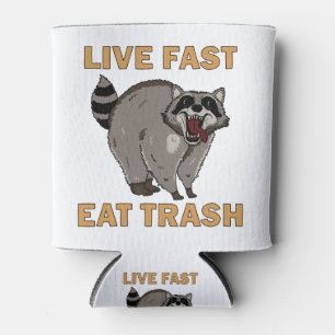 Rafraîchisseur Pour Canette Raccoon - Trash à manger rapidement