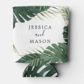 Rafraîchisseur Pour Canette Rafraîchisseur de boisson Tropical Monstera pour m (Devant)