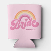 Rafraîchisseur Pour Canette Rainbow Bride Retro Personnalisé (Dos)