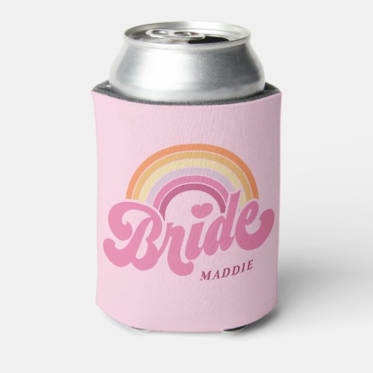 Rafraîchisseur Pour Canette Rainbow Bride Retro Personnalisé (Can Dos)