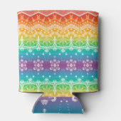 Rafraîchisseur Pour Canette Rainbow Motif Sud-Ouest Par Megaflora (Dos)