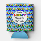 Rafraîchisseur Pour Canette Rainbow Pride Sheep Motif (Dos)