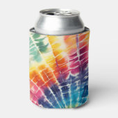 Rafraîchisseur Pour Canette Rainbow Tie Dye (Can devant)