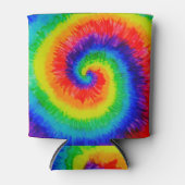 Rafraîchisseur Pour Canette Rainbow Tie-Dye Alcohol (Devant)