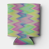 Rafraîchisseur Pour Canette Rainbow Zigzags (Devant)