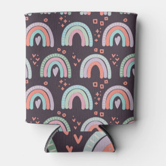 Rafraîchisseur Pour Canette Rainbows & Raindrops : Scandinavian Seamless