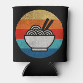 Rafraîchisseur Pour Canette Ramen de style rétro (Devant)