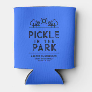 Rafraîchisseur Pour Canette Raquette de pickleball pour fête d'anniversaire su