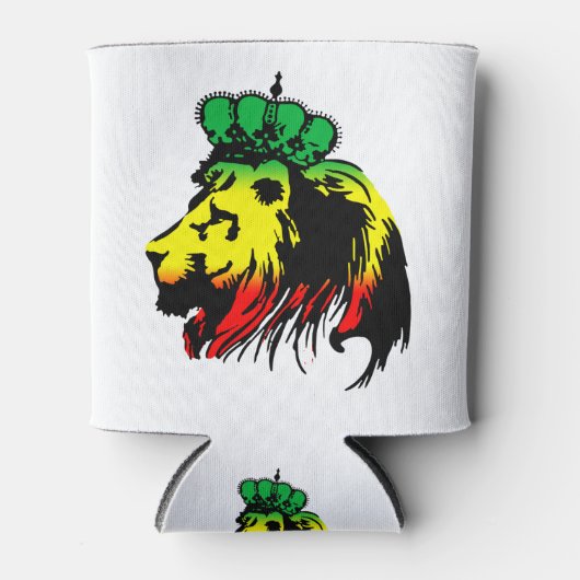 Rafraîchisseur Pour Canette Rasta Lion de Juda (Devant)