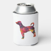 Rafraîchisseur Pour Canette Rat Terrier Chien race Geo Silhouette Multi (Can Dos)