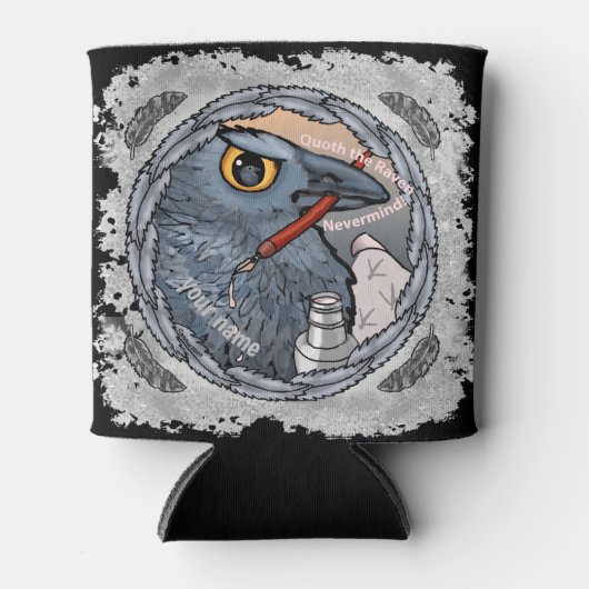 Rafraîchisseur Pour Canette Raven Nevermind (Devant)