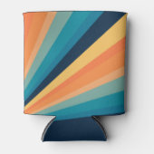 Rafraîchisseur Pour Canette Rayons solaires rétro (Devant)