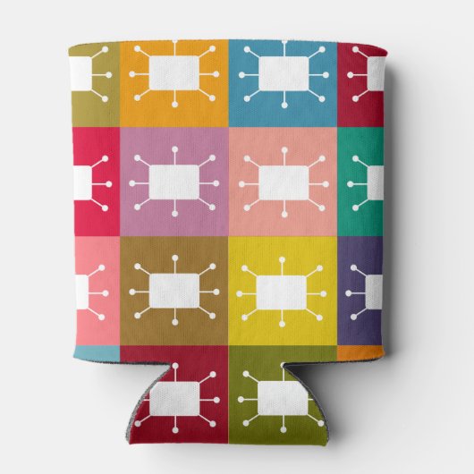 Rafraîchisseur Pour Canette Rectangles atomiques (Dos)